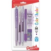 image:imagePentel Color Shades Writing Pack  Black BLBKALZBPAPurple