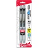 image:imagePentel EnerGel Pearl RTX Retractable Gel Pen 07mm Needle Tip 2 Pack Violet Ink BLN77WBP2VBlack