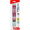 image:imagePentel EnerGel Pearl RTX Retractable Gel Pen 07mm Needle Tip 2 Pack Violet Ink BLN77WBP2VRed