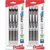 image:imagePentel EnerGel RTX Retractable Liquid Gel Pen 03mm Extra Fine Line Needle Tip Black Ink Pack of 3 BLN73BP3A