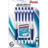 image:imagePentel GlideWrite Ballpoint Pen with TechniFlo Ink 10mm Medium Line Brown Ink Box of 12 BX910EBlue