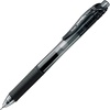 image:imagePentel Knock Gel Ballpoint Pen Energel X 05mm Needle Tip Black Ink BLN105Ablack