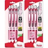 image:imagePentel Pink BCA EnerGel Retractable Liquid Gel Pen 07mm Medium Line Metal Tip Pink Barrel Black Ink Pack of 3 BL77PBP3ABC3 Count Pack of 2