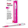 image:imagePentel RSVP Ballpoint Pen 07mm Fine Tip Pink Ink Box of 12 BK90P by Pentel
