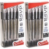image:imagePentel RSVP Ballpoint Pen 10mm Medium Line Black Ink 12 Pack BK91PC12A12 Count Pack of 2