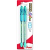 image:imagePentel RSVP Colors Ballpoint Pen 10mm Medium Line Violet Ink 5 Pack BK91CRBP5V BlackViolet