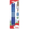 image:imagePentel RSVP RT Colors Retractable Ballpoint Pen 10mm Medium Line Barrel Pink Ink Box of 12 BK93CRPPBlue