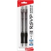 image:imagePentel RSVP Super RT Ballpoint Pen 07mm Fine Line Assorted Ink Pack of 4 BX477BP4M1Black
