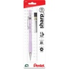 image:imagePentel Sharp 13 Mechanical Pencil 13mm Extra Thick Line Includes Refill Lead WritingOfficeTestTaking Pencil Pastel OffWhite Barrel AM13LBPWPastel Violet