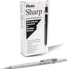 image:imagePentel Sharp Mechanical Pencil 05mm Metallic Silver Barrel Box of 12 P205Z