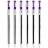 image:imagePentel Superb Ballpoint Pen Ball Point Pens 07mm Nib Tip 025mm Line Width Fine Line Refillable Ink BK77  Pack Of 6  Violet