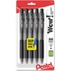 image:imagePentel Wow Retractable Ballpoint Pen 10mm Medium Line Black Ink Pack of 5 BK440BP5A1 Count Pack of 5