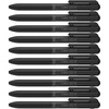 image:imagePentel XBXAC35W Calme TriColor Ballpoint Pen 002 inches 05 mm Grayish White 5 PiecesBlack Axle10