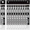 image:imagePentel XBXS5A Ballpoint Pen Refill 05 Black 10 Count