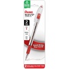 image:imageRSVP Ballpoint Pen 10mm Medium Line Red Ink Pack of 1 2 Count TotalRed