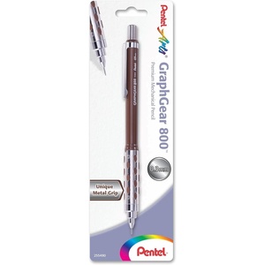 image:imagePentel Arts Graph Gear 800 Mechanical Drafting Pencil 07mm 1Pack Carded PG807CPABP03MM