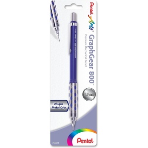 image:imagePentel Arts Graph Gear 800 Mechanical Drafting Pencil 07mm 1Pack Carded PG807CPABP07MM