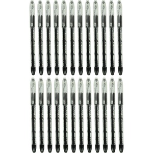 image:imagePentel BK90LA RSVP Stylus Ballpoint Black Ink Pens  24 Pack