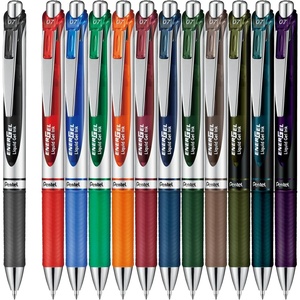 image:imagePentel BL7712AMZ EnerGel Ballpoint Pen 07mm 12 Colors Set