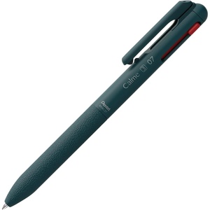 image:imagePentel BXAC35W TriColor Ballpoint Pen Calme 05mm Grayish WhiteTurquoise Blue Shaft