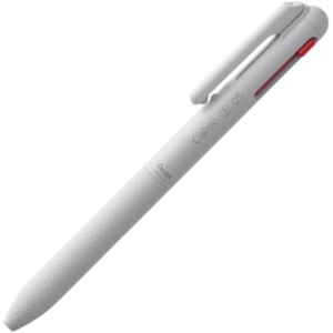 image:imagePentel BXAC35W TriColor Ballpoint Pen Calme 05mm Grayish WhiteWhite Shaft