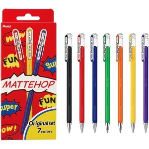 image:imagePentel Color Ballpoint Pen Matte Hop Brown 10 Pens K110VEAssorted