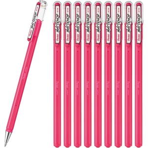 image:imagePentel Color Ballpoint Pen Matte Hop Brown 10 Pens K110VEPink