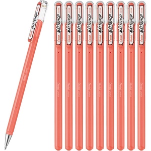 image:imagePentel Color Ballpoint Pen Matte Hop Brown 10 Pens K110VEcoral pink