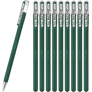 image:imagePentel Color Ballpoint Pen Matte Hop Brown 10 Pens K110VEgreen dark green