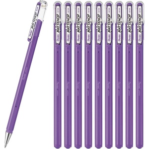 image:imagePentel Color Ballpoint Pen Matte Hop Brown 10 Pens K110VElight violet