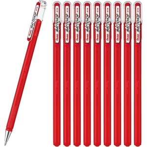 image:imagePentel Color Ballpoint Pen Matte Hop Brown 10 Pens K110VEred