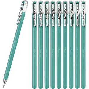 image:imagePentel Color Ballpoint Pen Matte Hop Brown 10 Pens K110VEturquoise turquoise blue