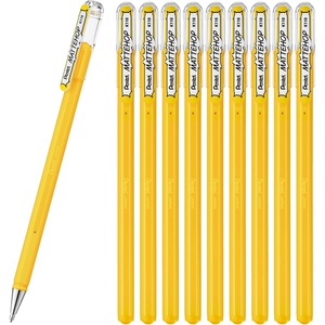 image:imagePentel Color Ballpoint Pen Matte Hop Brown 10 Pens K110VEyellow