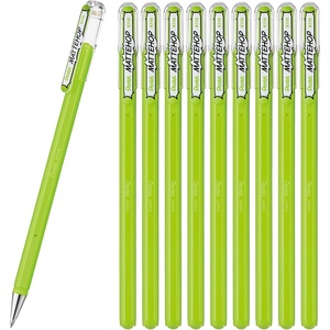 image:imagePentel Color Ballpoint Pen Matte Hop Brown 10 Pens K110VEyellow green
