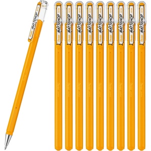 image:imagePentel Color Ballpoint Pen Matte Hop Brown 10 Pens K110VEyellow orange