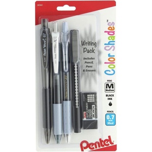 image:imagePentel Color Shades Writing Pack  Black BLBKALZBPABlack