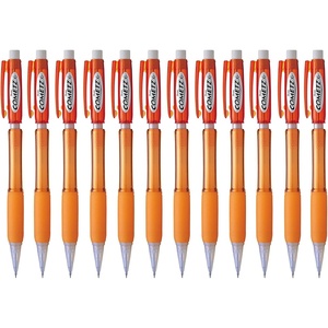 image:imagePentel Cometz Automatic Pencil 09mm Light Green Barrel Box of 12 AX119KOrange