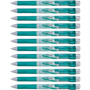 image:imagePentel ESharp Mechanical Pencil 050 mm Black Barrel Dozen Box AZ125AGreen