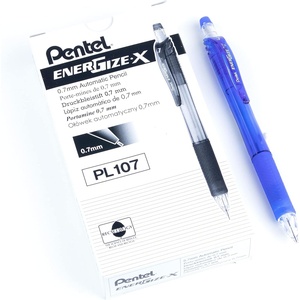 image:imagePentel EnerGizeX Mechanical Pencil 07mm Blue Barrel Box of 12 PL107C