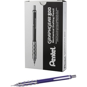image:imagePentel GraphGear 800 Mechanical Drafting Pencil 07mm Blue barrel 12 pack PG807C