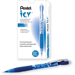 image:imagePentel Icy Mechanical Pencil 07mm Blue Barrel Box of 12 AL27TC1