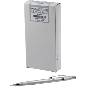 image:imagePentel Sharp Mechanical Pencil 07mm Metallic Silver Barrel Box of 12 Pencils P207Z
