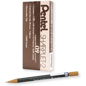 image:imagePentel Sharplet2 Mechanical Pencil Brown Barrel Box of 12 A129E