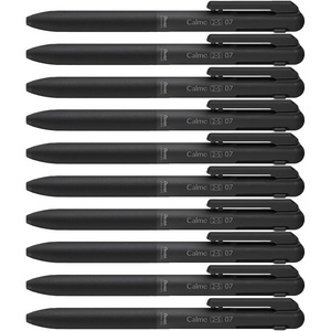 image:imagePentel XBXAC35W Calme TriColor Ballpoint Pen 002 inches 05 mm Grayish White 5 PiecesBlack Axle10