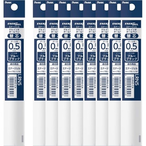 image:imagePentel XLRN5TLP Ballpoint Pen Refill EnerGel 05mm Pink 10pcsCa Blue Black