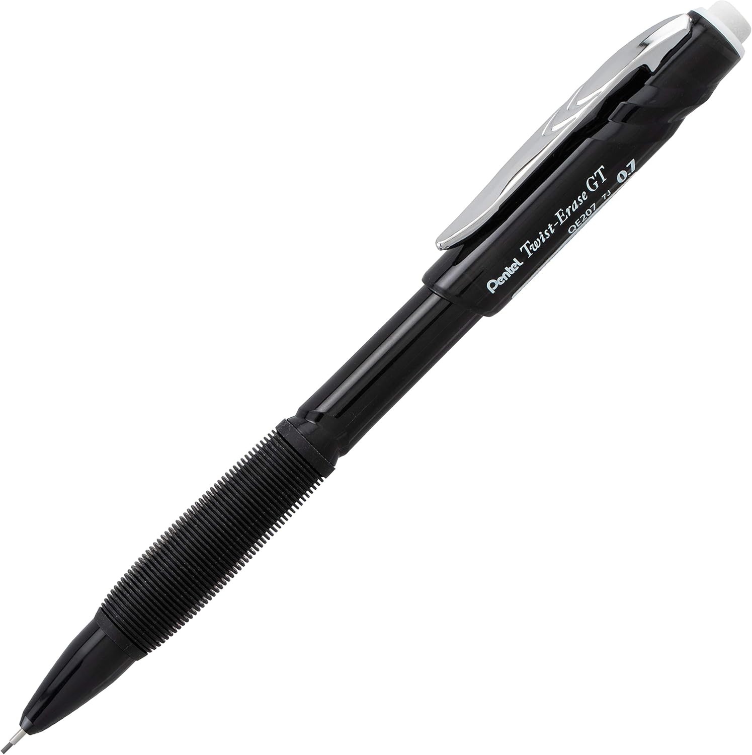 image:imagePentel TwistErase GT 07mm Mechanical Pencil Assorted Barrel Colors Color May Vary Pack of 3 QE207BP3M