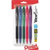 image:imagePentel Art Mechanical Pencils 5 Package 07mm BlackBlueGreenPinkViolet AL407BP5M
