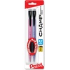 image:imagePentel Champ Mechanical Pencil 07mm Assorted Barrels Barrel Color May Vary 2 Pack AL17BP2