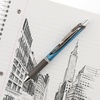 image:imagePentel EnerGel Deluxe RTX Retractable Liquid Gel Pen Medium Line Needle Tip Blue Ink Box of 12 BLN77C 07mm needleBlack