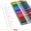 image:imagePentel EnerGel RTX Retractable Liquid Gel Pen 07mm Metal Tip Medium Line Brown Ink Box of 12 BL77E